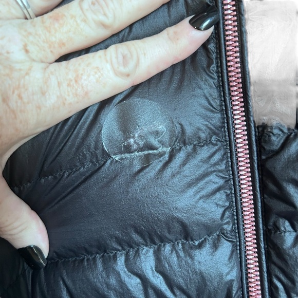 Cotopaxi Fuego Hooded 800 Fill Down Jacket WS Women's Small Black Rose Gold Zip - Picture 11 of 11